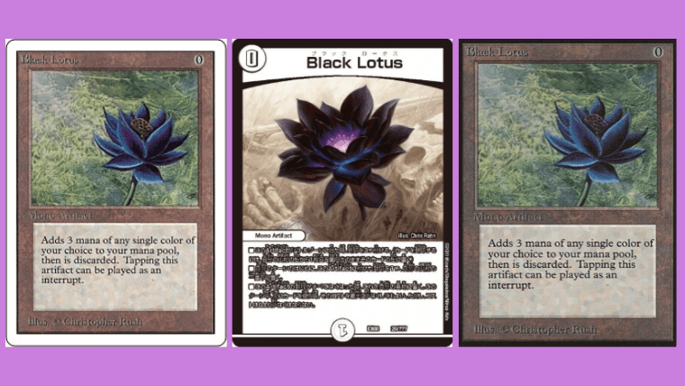 MTG】あのブラックロータスが再録！？高額カードがデュエマで登場