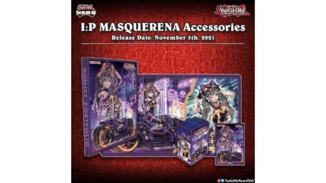 遊戯王 Ipマスカレーナのtcgサプライグッズが海外で2021年11月19日に発売予定 Cubeの部屋