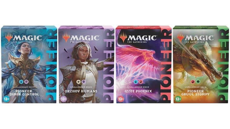 爆売り MTGパイオニア チャレンジャーデッキ 2022 日本語版 8箱セット